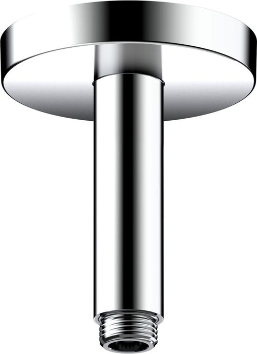 AXOR-HG-AXOR-ShowerSolutions-Deckenanschluss-100-mm-Edelstahl-Optic-26432800 gallery number 1